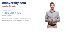 Tablet Screenshot of manversity.com